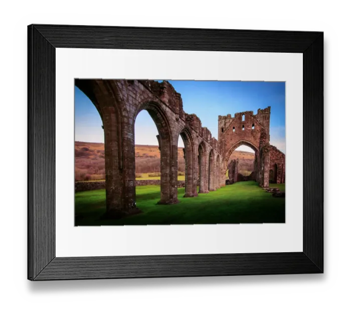 Framed Print : Llanthony Priory, Vale of Ewyas, Wales Framed Print : Llanthony Priory, Vale of Ewyas, Wales