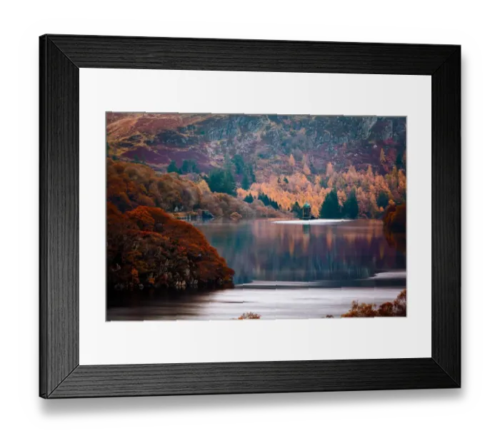 Framed Print : Pen-y-gareg, Rhayader Dams, Elan Valley, Wales Framed Print : Pen-y-gareg, Rhayader Dams, Elan Valley, Wales