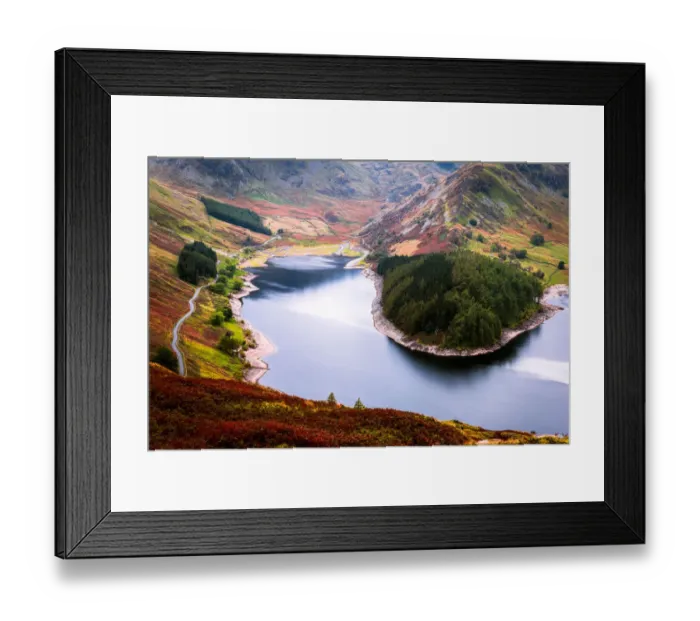 Framed Print : Sunrise, Haweswater Reservoir, Penrith, Lake District, Cumbria, England Framed Print : Sunrise, Haweswater Reservoir, Penrith, Lake District, Cumbria, England