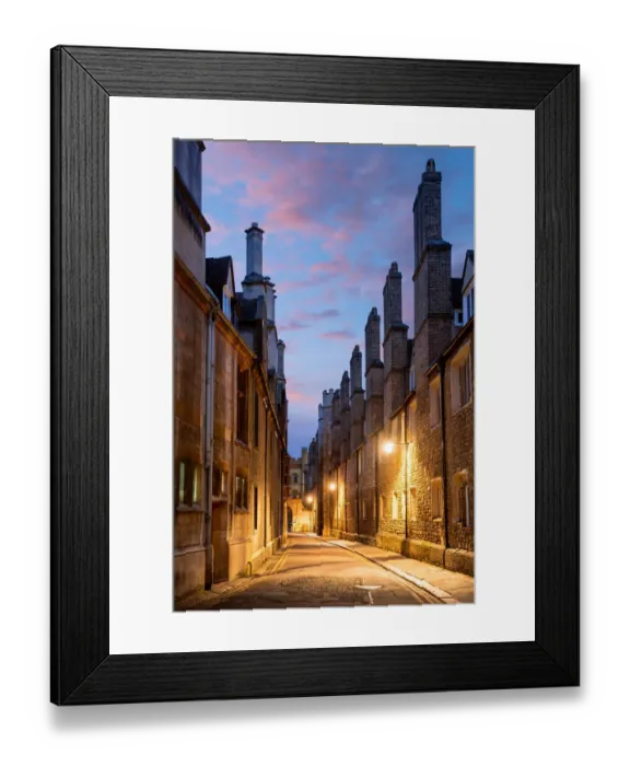Framed Print : Trinity Lane, Cambridge, England Framed Print : Trinity Lane, Cambridge, England