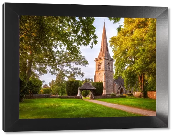 The Parish Church of Saint Mary Lower Slaughter, Cotswolds, England