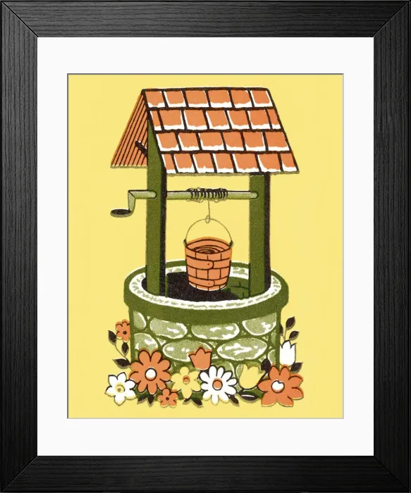 Framed Print : Water Well Framed Print : Water Well