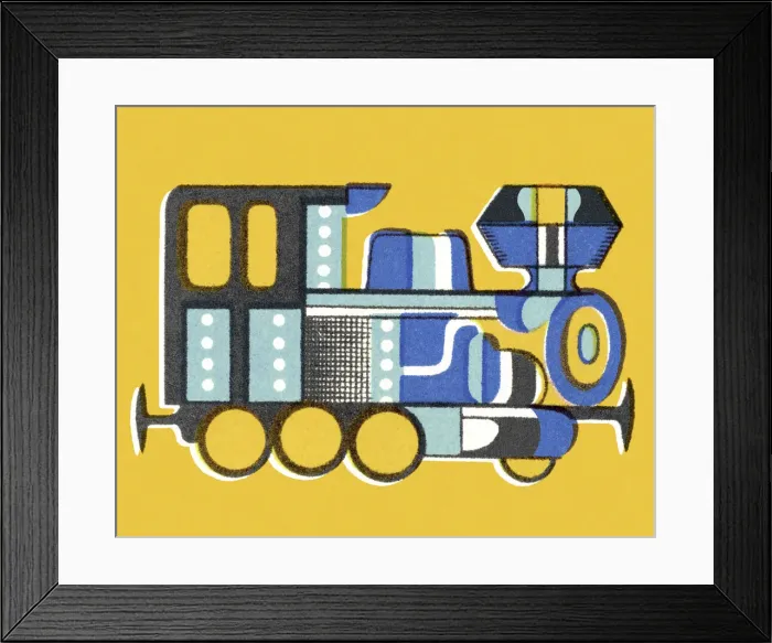 Framed Print : Train Engine Framed Print : Train Engine