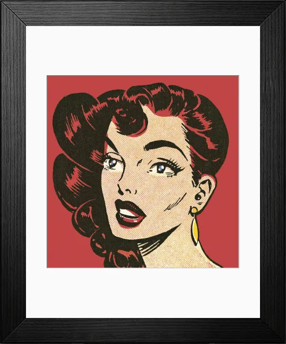 Framed Print : Portrait of a Woman Framed Print : Portrait of a Woman