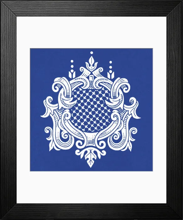 Framed Print : Fancy Border
