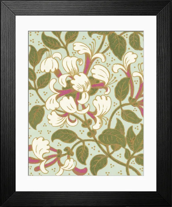 Framed Print : Floral Pattern Framed Print : Floral Pattern
