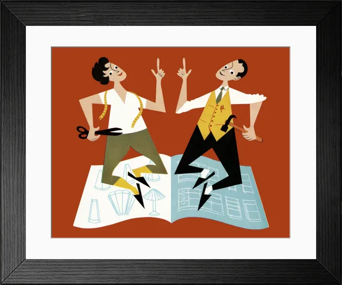 Framed Print : Interior Designers Framed Print : Interior Designers