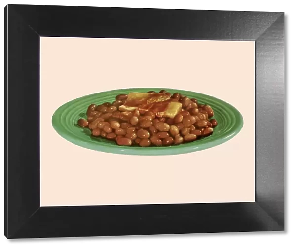 Plate of Baked Beans