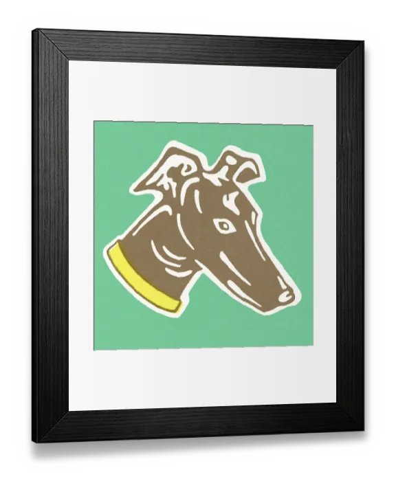 Framed Print : Dog Head Framed Print : Dog Head