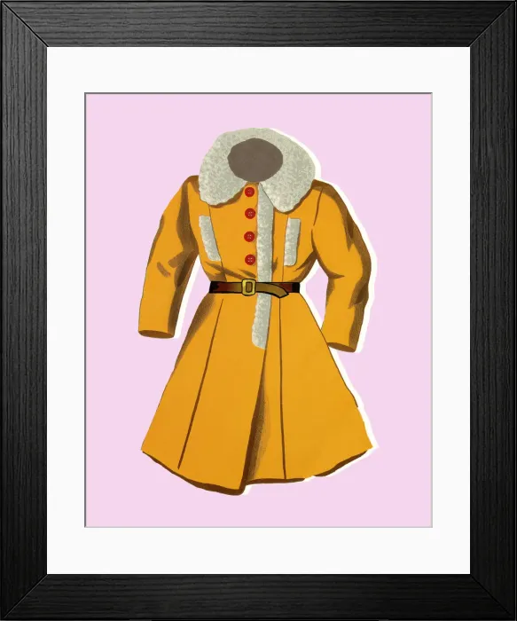 Framed Print : Winter Coat Framed Print : Winter Coat