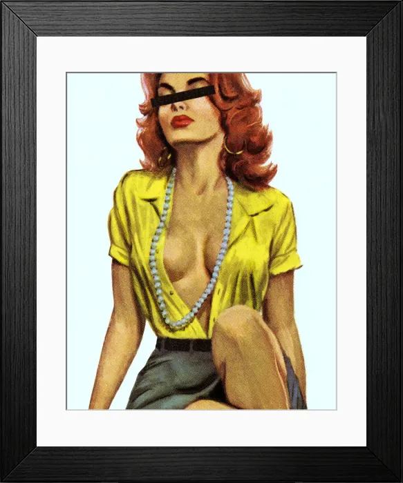 Framed Print : Seductive Woman Framed Print : Seductive Woman