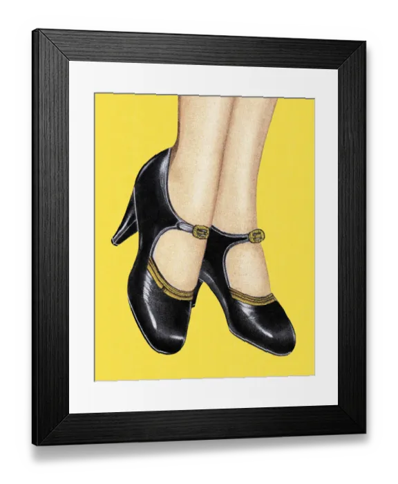 Framed Print : Fashion Shoes Framed Print : Fashion Shoes