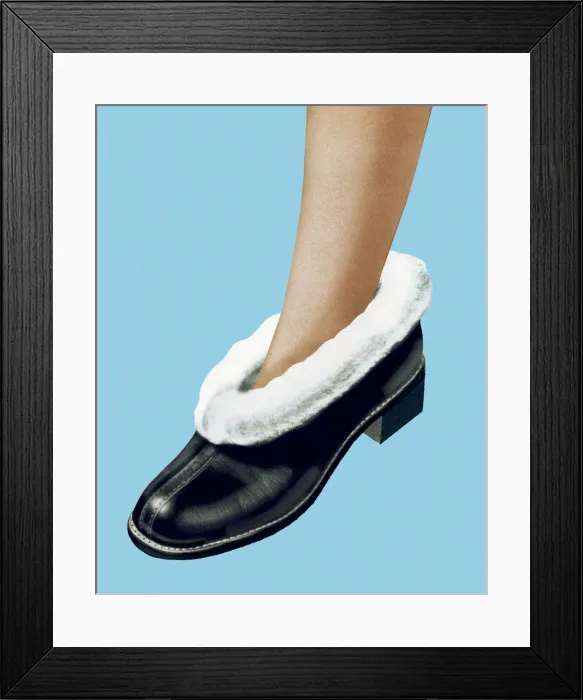 Framed Print : Fashion Boot Framed Print : Fashion Boot