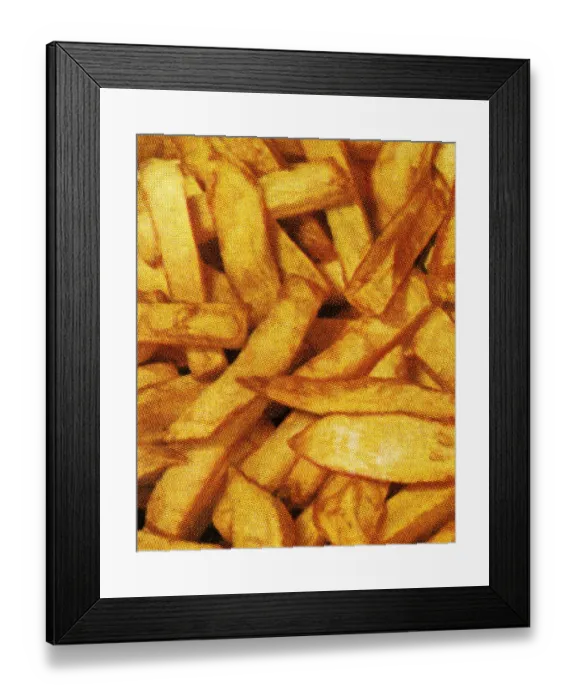 Framed Print : French Fries Framed Print : French Fries