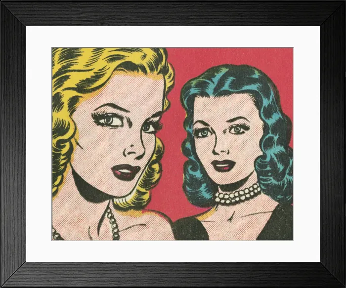Framed Print : Two Women Framed Print : Two Women