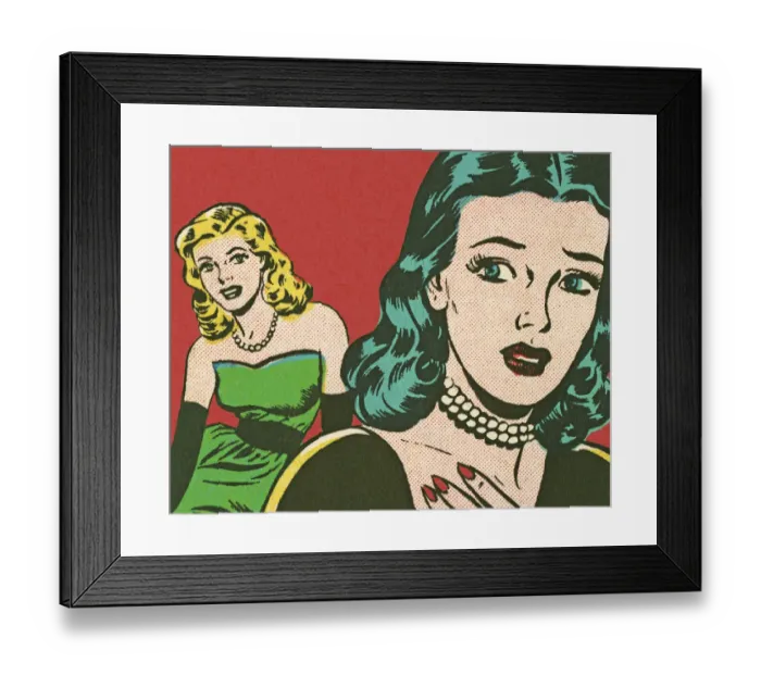 Framed Print : Two Women Framed Print : Two Women
