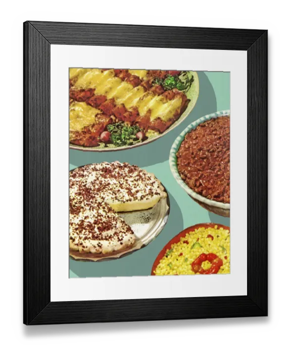 Framed Print : Dinner Framed Print : Dinner