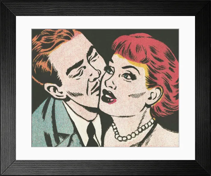 Framed Print : Couple Framed Print : Couple