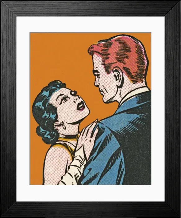 Framed Print : Couple Framed Print : Couple