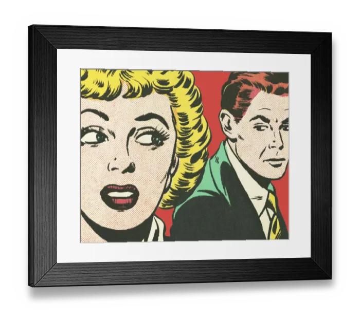 Framed Print : Couple Framed Print : Couple