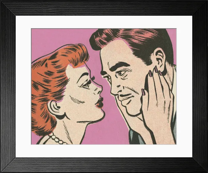 Framed Print : Couple Framed Print : Couple