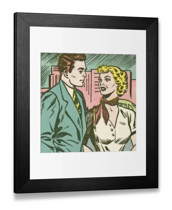 Framed Print : Couple Framed Print : Couple