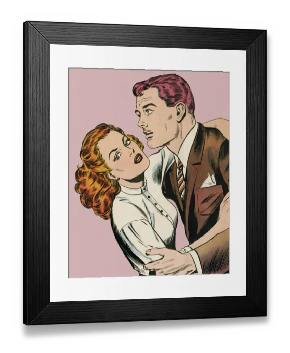 Framed Print : Couple Framed Print : Couple