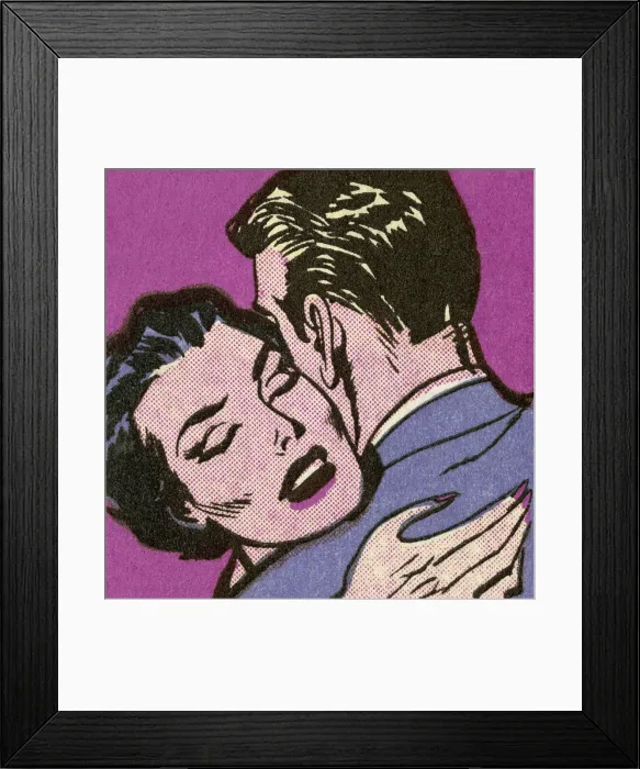 Framed Print : Couple Hugging Framed Print : Couple Hugging