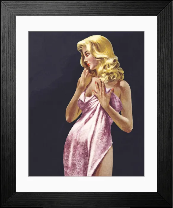Framed Print : Seductive Woman Framed Print : Seductive Woman