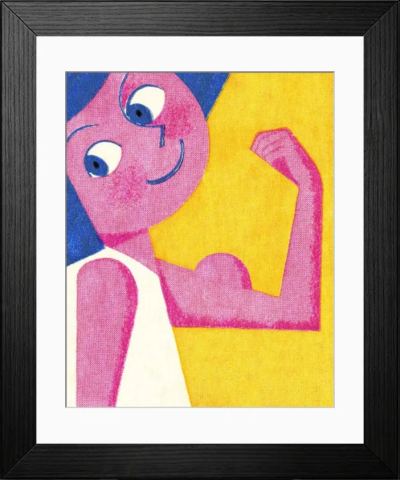 Framed Print : Flexing Muscle Framed Print : Flexing Muscle