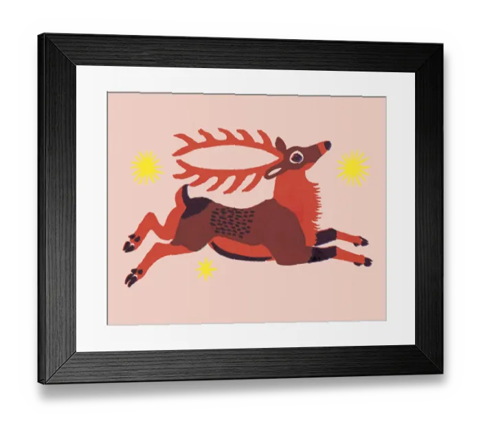 Framed Print : Reindeer Framed Print : Reindeer