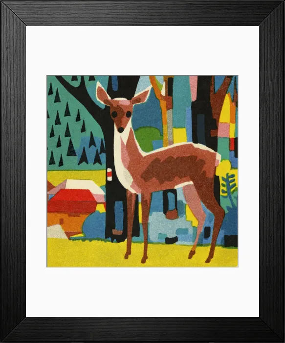 Framed Print : Deer in the Woods Framed Print : Deer in the Woods