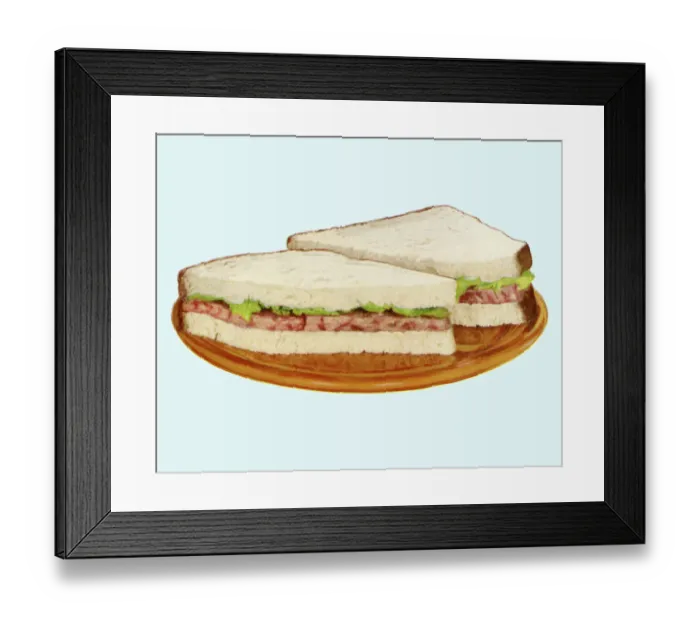Framed Print : Sandwich Framed Print : Sandwich