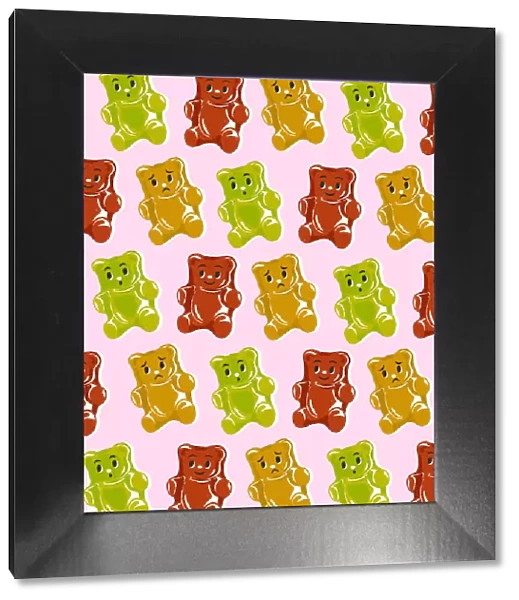 Pattern of Gummy Bears