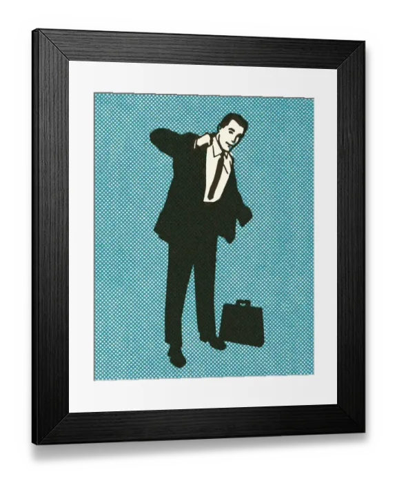 Framed Print : Businessman Taking Off Jacket Framed Print : Businessman Taking Off Jacket