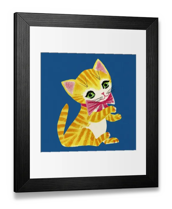 Framed Print : Kitten Framed Print : Kitten