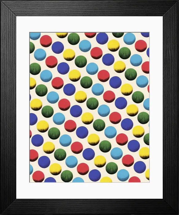 Framed Print : Pattern of Dots Framed Print : Pattern of Dots