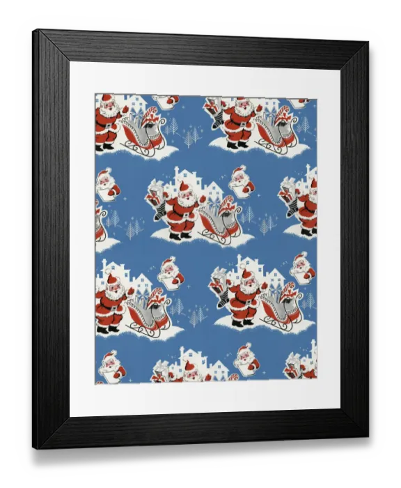 Framed Print : Christmas Pattern Framed Print : Christmas Pattern