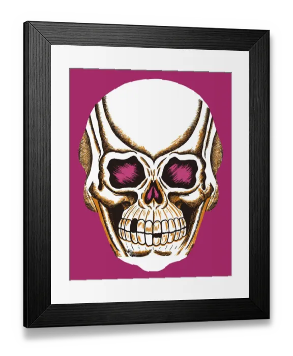 Framed Print : Skull Framed Print : Skull