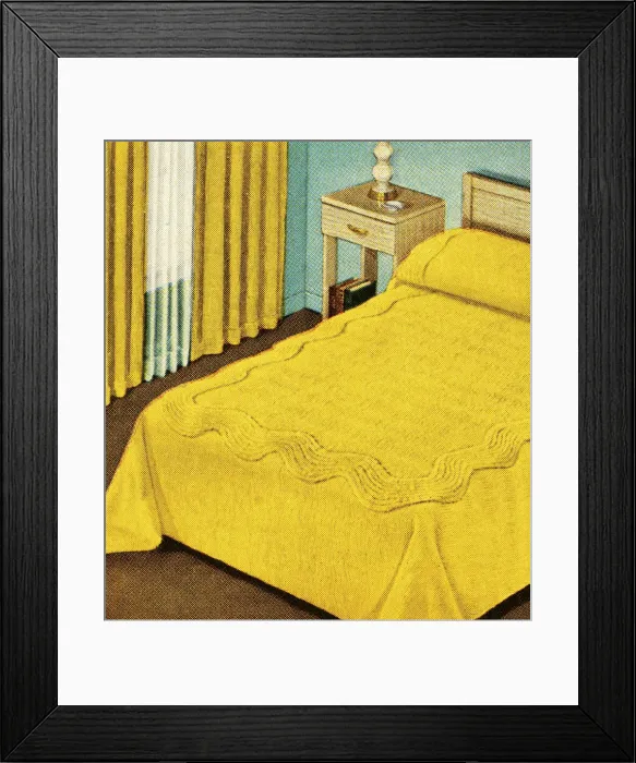 Framed Print : Bedroom Framed Print : Bedroom