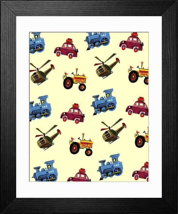 Framed Print : Modes of Transportation Framed Print : Modes of Transportation