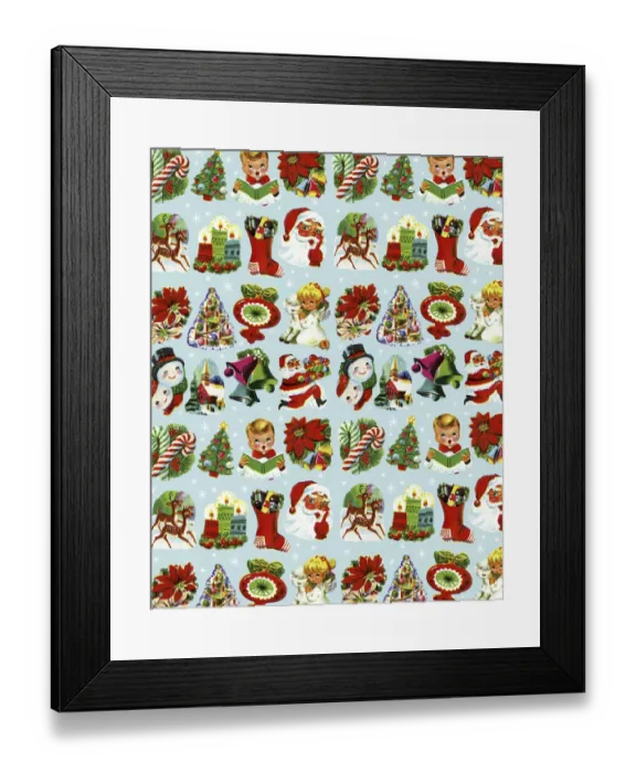 Framed Print : Christmas Pattern Framed Print : Christmas Pattern