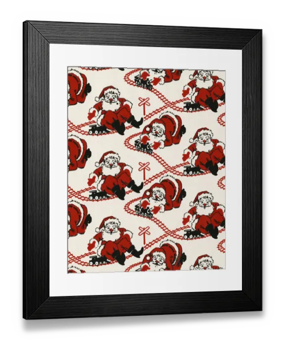 Framed Print : Christmas Pattern Framed Print : Christmas Pattern