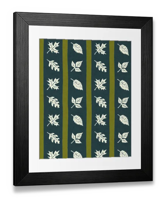 Framed Print : Pattern of Leaves Framed Print : Pattern of Leaves