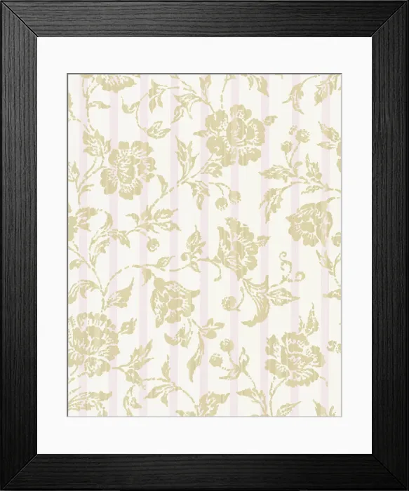 Framed Print : Floral Pattern Framed Print : Floral Pattern