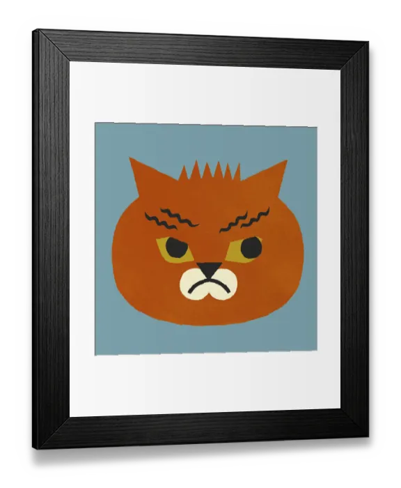 Framed Print : Grumpy Cat Framed Print : Grumpy Cat