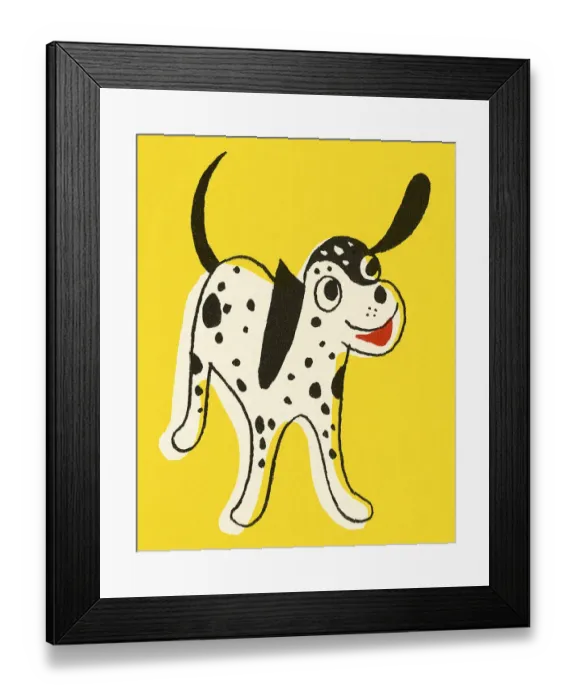 Framed Print : Happy Puppy Framed Print : Happy Puppy