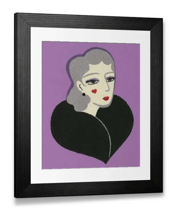 Framed Print : Portrait of a Woman Framed Print : Portrait of a Woman