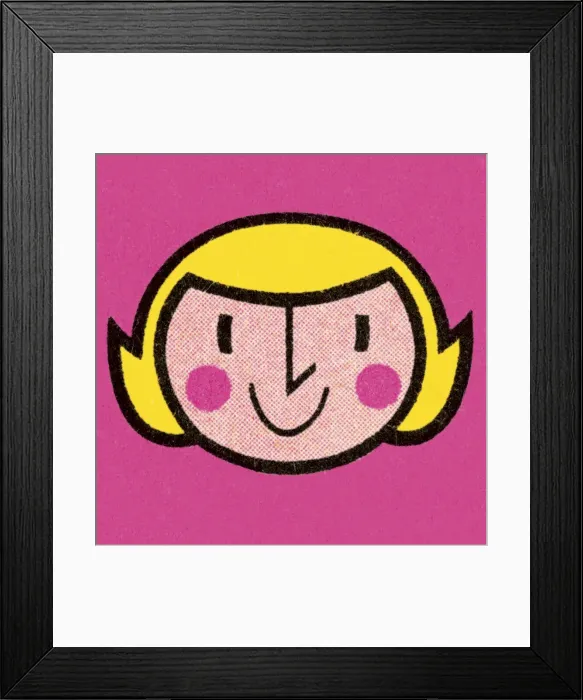 Framed Print : Blond Lady Framed Print : Blond Lady