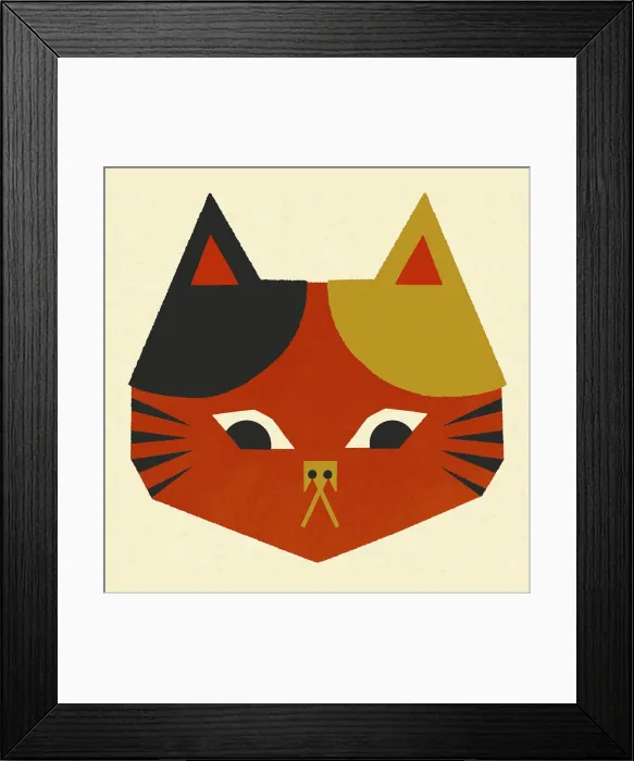 Framed Print : Unhappy Cat Framed Print : Unhappy Cat